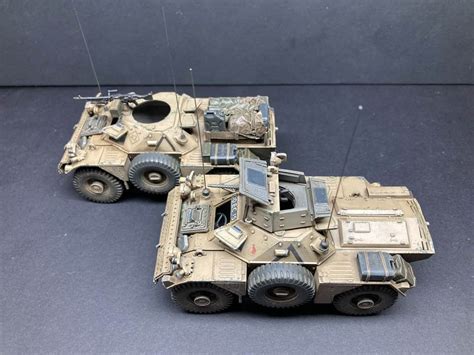 Airfix Ferret Scout Car Mk Gulf War Ready For Inspection