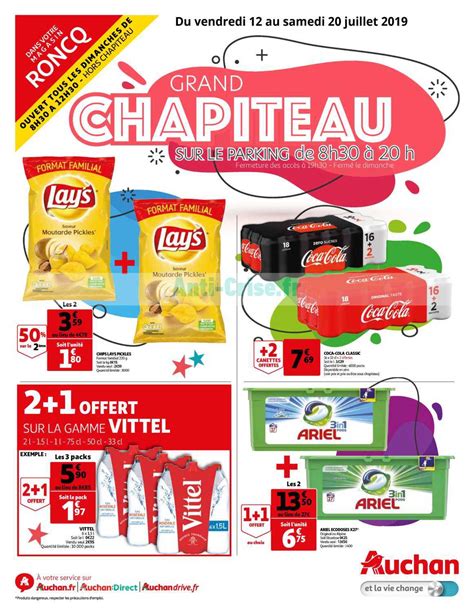 Anti Crise Fr Catalogue Auchan Local Du 12 Au 20 Juillet 2019 Roncq