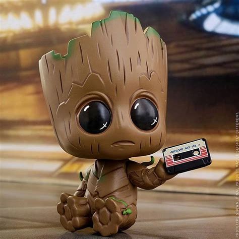 Фигурка Hot Toys Groot Cosbaby Грут купить с доставкой по выгодным ценам в интернет магазине
