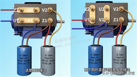 单相双值电容电动机接线方法单相电机单电容接法图 奕步weg电机代理商