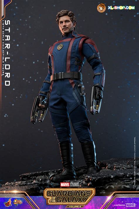 Hot Toys MMS709 Guardians Of The Galaxy Vol 3 1 6th Scale Star Lord Collectible Figure