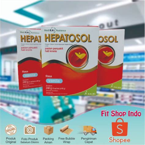 Jual Hepatosol Vanila Gram Shopee Indonesia