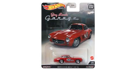 Mattel Hot Wheels CarCulture Mercedes Benz 300 SL kisautó Piros Pepita hu