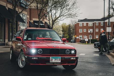 Custom Red Paint On BMW E30 BenLevy