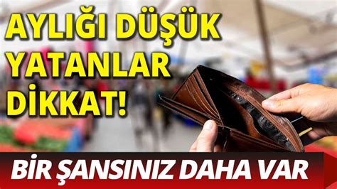 Emekli maaşı düşük yatanlar dikkat Maaşınızı bu yolla yükseltebilirsiniz