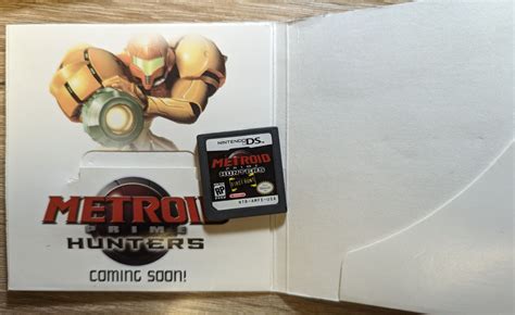 Metroid Prime Hunters First Hunt Demo Edition Nintendo Ds