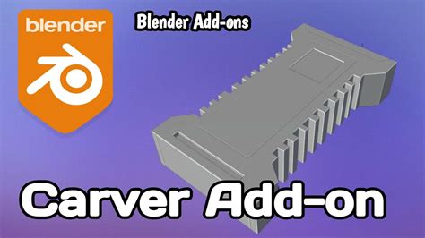 Free Add On For Fast Modeling Carver Add On Tutorial YouTube