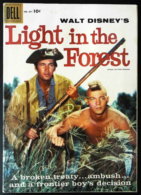 Four Color #891~Light In The Forest~March 1958 | Walt disney movies ...