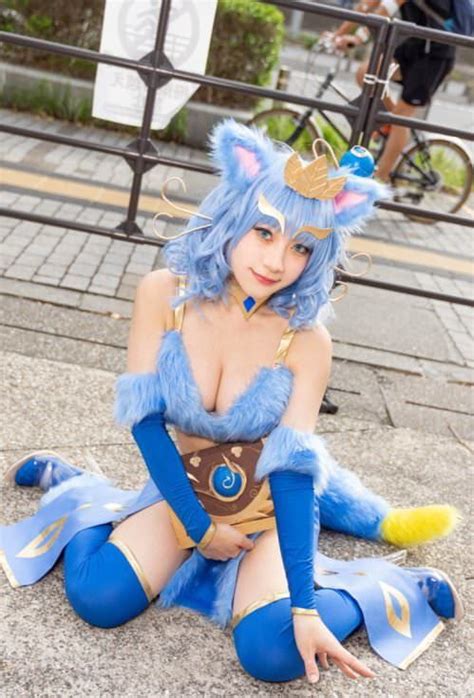 Yuumi cosplay from League of Legends by sakiccho - 9GAG - DaftSex HD