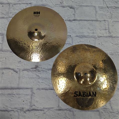 Sabian 13 HH Fusion Evolution Hi Hat Cymbal Pair Reverb