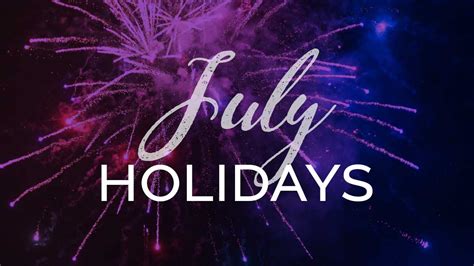 330 July Holidays that Spark Joy on Social Media (2024) | LouiseM