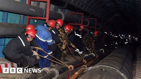 China Mine Rescue Crews Work To Free Trapped Workers In Xinjiang BBC