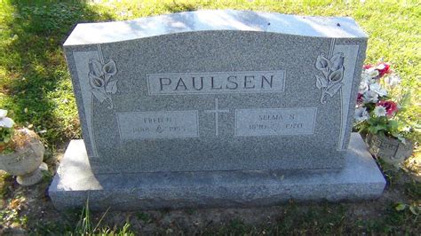 Fred N Paulsen 1888 1955 Find A Grave Memorial