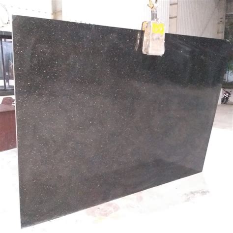 South India Black Gangsaw Granite Slab Thickness 15 20 Mm At Rs 200