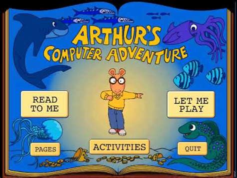 Living Books Arthur S Computer Adventure No Commentary Youtube