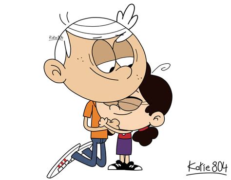 Lincoln Hugging Adelaide [loud House~casagrandes] By Katie804 On Deviantart