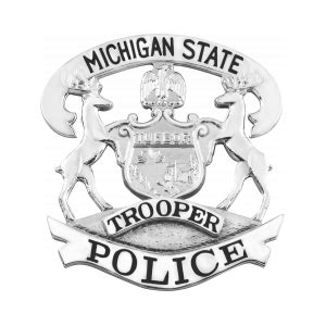 MICHIGAN STATE POLICE - HAT BADGE | Smith & Warren®