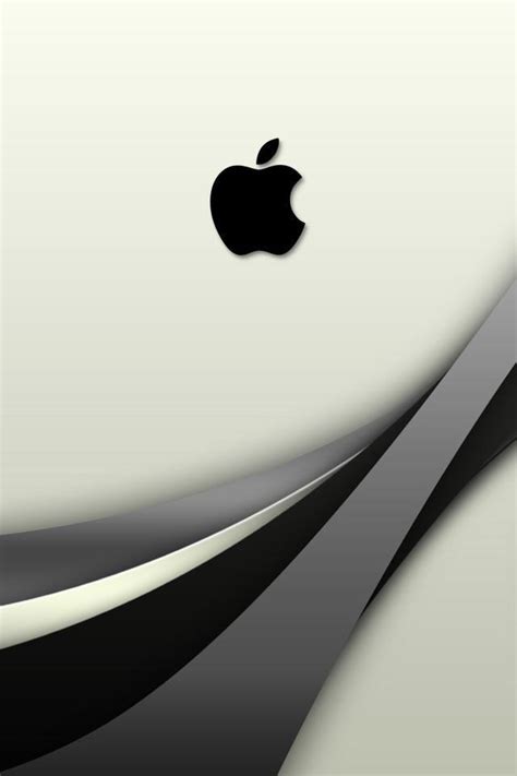 Black and White Apple Logo - LogoDix