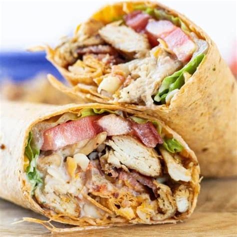 Easy Chicken Wrap Recipes For A Delicious Lunch Skip To My Lou