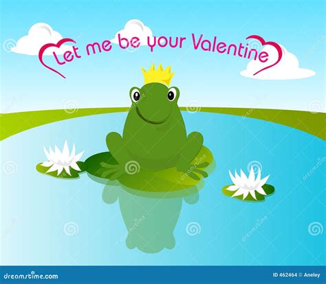 Valentine Frog Stock Illustration Image Of Valentine Frog 462464