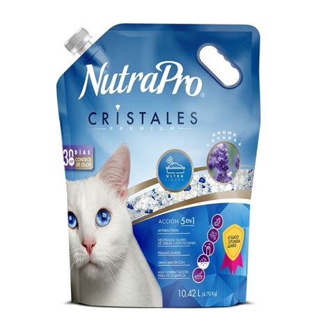 NUTRAPRO ARENA SÍLICA CRISTALES PARA GATOS Mundo Mágico de La Mas