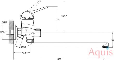 Solone LUN7-A031 Смеситель для ванны купить в Донецке, Макеевке, ДНР по ...