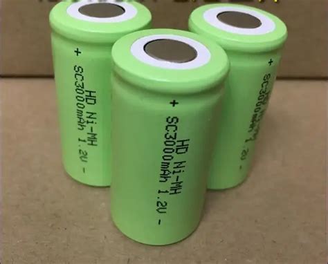 Battery NI MH SC3000mAh 1 2V SC 3000mah 1 2V Rechargeable Batteries