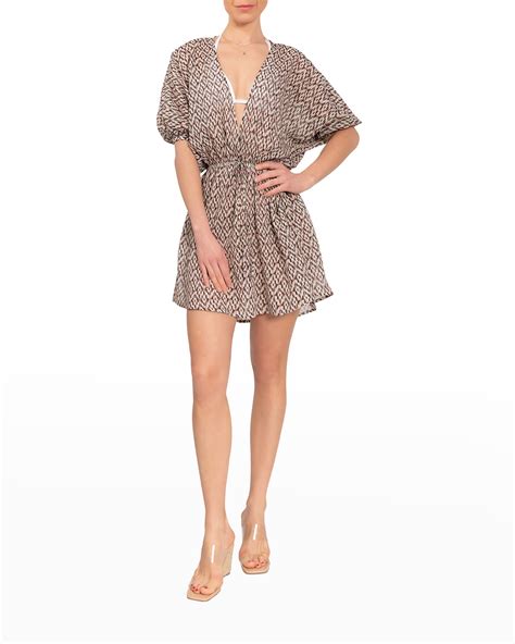 Sleeves Tunic Dress Neiman Marcus