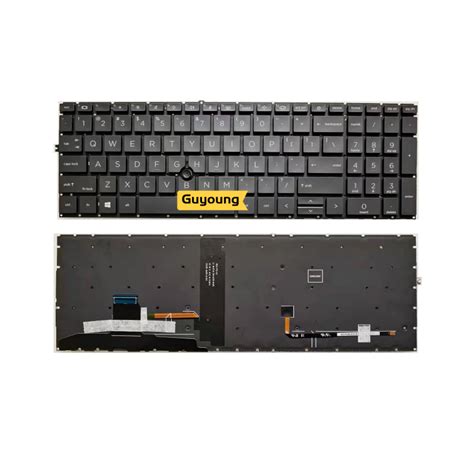 YJX US Keyboard For HP ELITEBOOK 850 G7 G8 845 G7 G8 855 G7 G8 750 G7