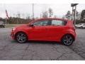 Red Hot 2016 Chevrolet Sonic RS Hatchback Exterior Photo 113442020