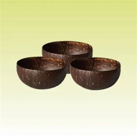 Brown Round Coconut Shell Bowl Ml Polished At Rs Piece In Madurai