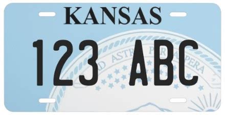 Kansas New License Plate Design