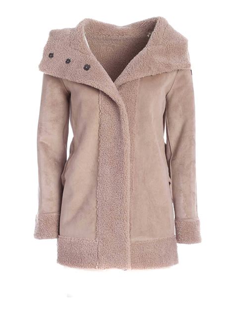 Cappotti Corti Rrd Roberto Ricci Designs Cappotto Lamb Hood Lady