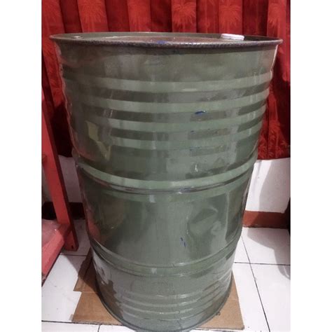 Jual Drum Jerigen Besi Kaleng Bekas 200 Liter KHUSUS BEKASI