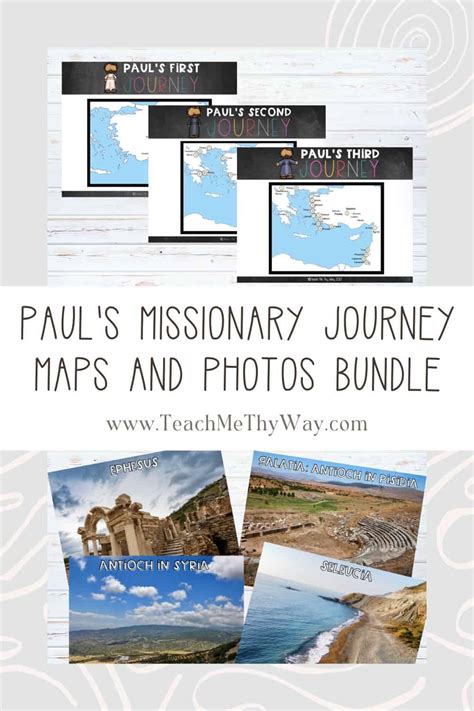 Pauls Missionary Journey Maps And Photos Teach Me Thy Way