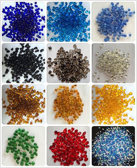 Irregular Glass Beads For Swimming Pool Concrete Finish By 033 Baiyue China Trading Company