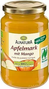 Alnatura Bio Apfelmark Mit Mango Vegan Er Pack X G Amazon