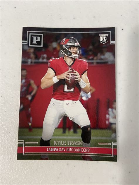 2021 PANINI CHRONICLES PANINI KYLE TRASK ROOKIE CARD RC BUCCANEERS BUCS