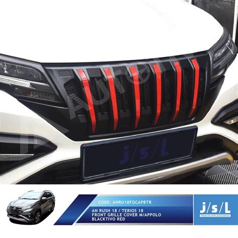 Jual Jsl Apollo Grill Depan All New Rush Front Grille Apollo