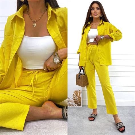 Костюм брючный женский летний из льна — цена 850 грн в каталоге Брючные ...