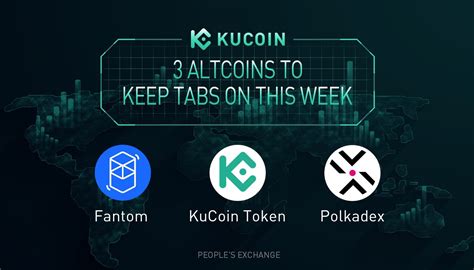 Kucoin On Twitter What Altcoin Are You Following In These Days