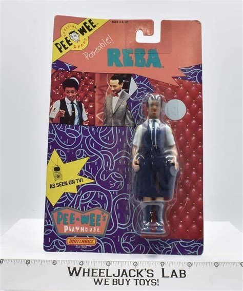 Pee Wee Herman Reba NEW MOSC Matchbox 1988 Wheeljack S Lab