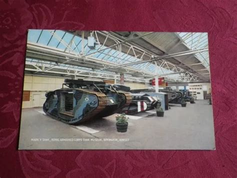 WW1 MARK V Tank At Royal Armoured Tank Museum Bovington Postcard EUR 1