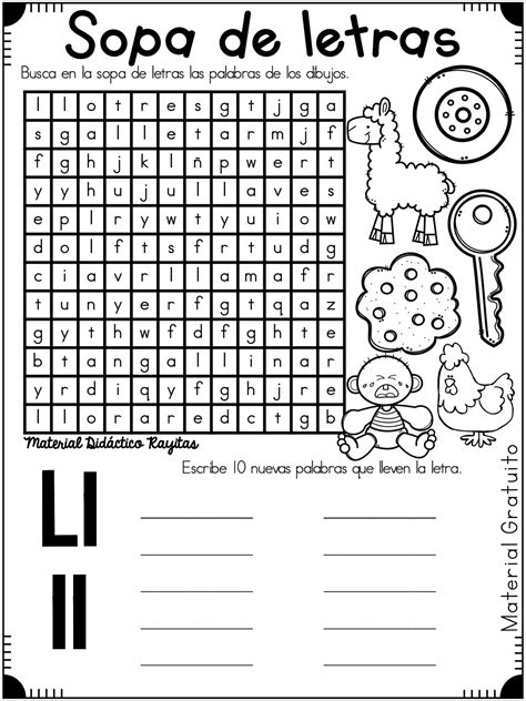 Abecedario Sopa De Letras Imagenes Educativas