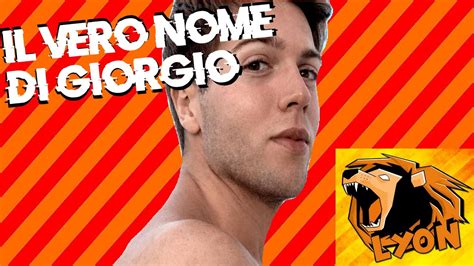 MISTERI SU YOUTUBE ITALIA IL VERO NOME DI GIORGIO WGF Il