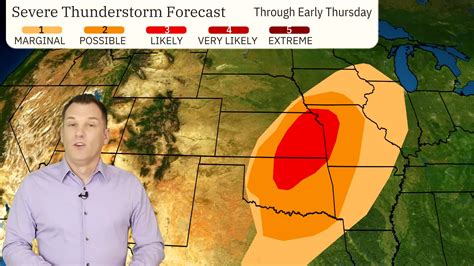 Severe Storms Threaten Central US Through Thursday Videos From The