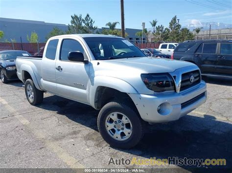 5TETU62N86Z169267 TOYOTA TACOMA PRERUNNER V6 View History And Price