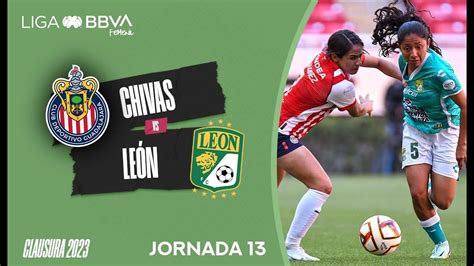 Resumen Chivas vs León J13 Liga BBVA MX Femenil YouTube