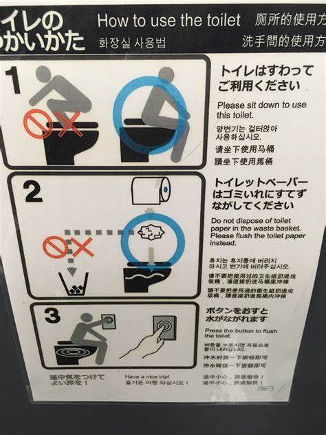 How to toilet - Japan : r/funnysigns