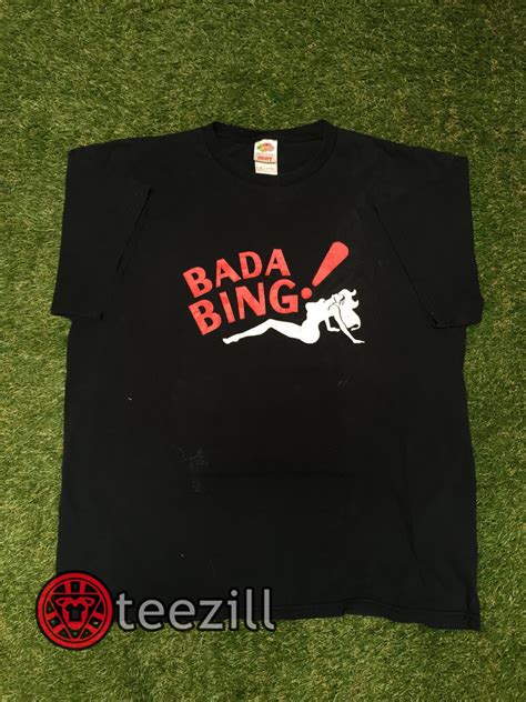 Vintage Sopranos Bada Bing! T-shirt - teezill